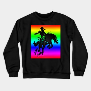 Western Era - Cowboy on Horseback 9 Crewneck Sweatshirt
